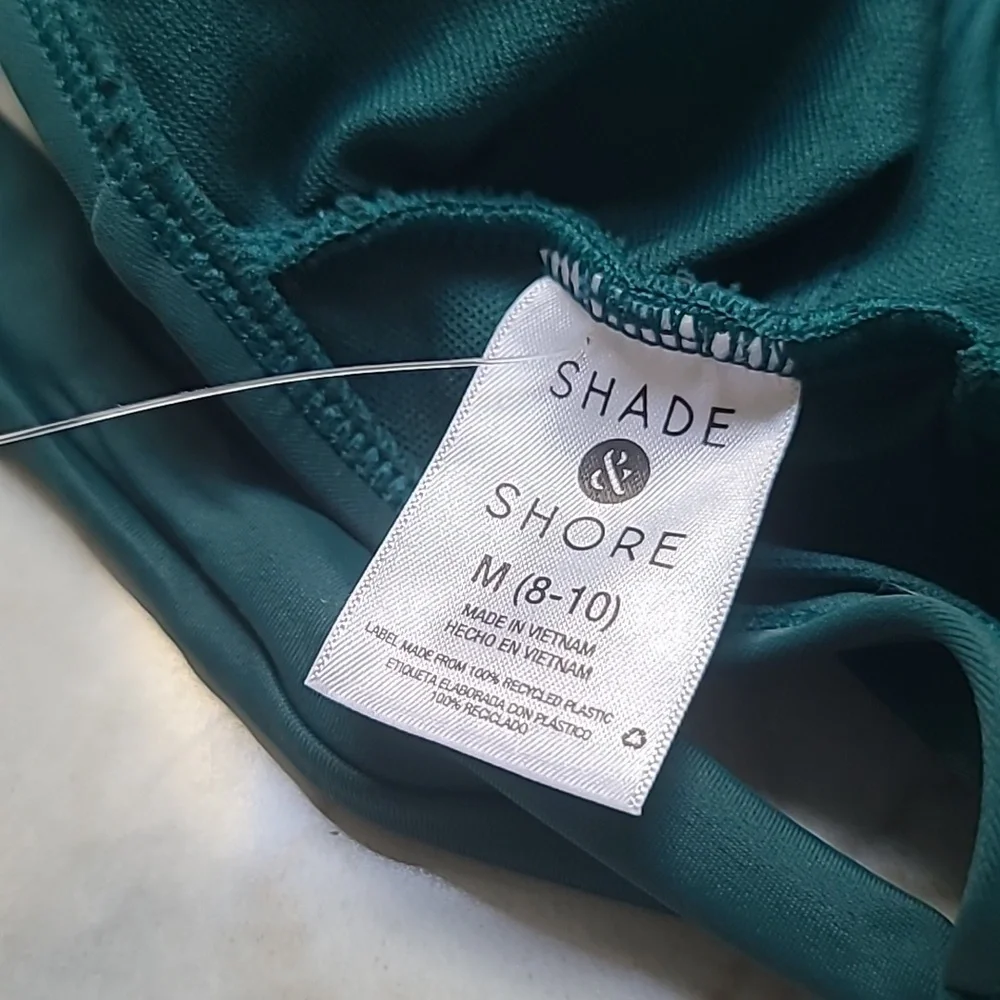 Shade & Shore Teal Halter Swimsuit